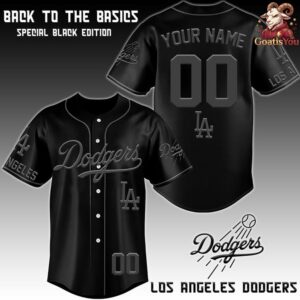 Los Angeles Dodgers Blackout Magic Limited Edition Jersey