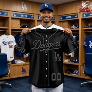 Los Angeles Dodgers Blackout Magic Limited Edition Jersey 2