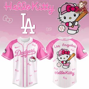 Los Angeles Dodgers x Hello Kitty Night Limited Edition Jersey 5