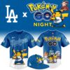 Los Angeles Dodgers x Pokémon GO Night Limited Edition Jersey