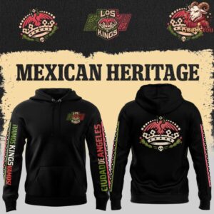 Los Angeles Kings x Mexican Heritage 2026 Hoodie 3 1