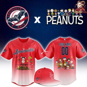 Louisville Bats Peanuts Night Limited Edition Jersey