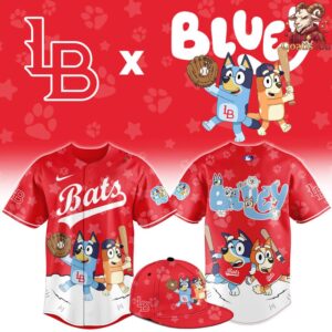 Louisville Bats x Bluey Night Limited Edition Baseball Jersey 1