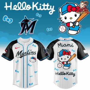 Miami Marlins x Hello Kitty Night Limited Edition Jersey