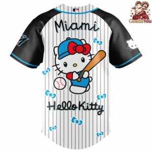 Miami Marlins x Hello Kitty Night Limited Edition Jersey 3 1