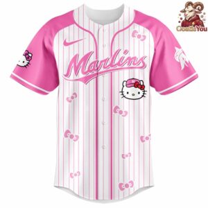 Miami Marlins x Hello Kitty Night Limited Edition Jersey 6 1