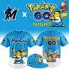 Milwaukee Brewers x Pokémon GO Night Limited Edition Jersey