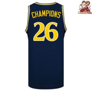 Michigan Wolverines NCAA Mens Basketball Final Four Uniform Basketball Jersey 3