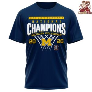 Michigan Wolverines NCAA Mens Basketball National Champions T Shirt 2