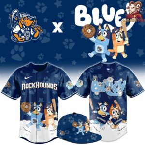 Midland RockHounds x Bluey Night Limited Jersey