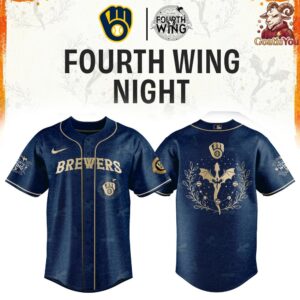 Milwaukee Brewers Fourth Wing Night Limited Edition Jersey