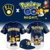 Milwaukee Brewers x Pokémon GO Night Limited Edition Jersey