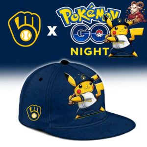 Milwaukee Brewers x Pokemon GO Night Limited Edition Jersey 3