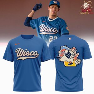 Milwaukee Brewers x Wisco Logo Limited Edition T-Shirt