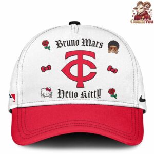 Minnesota Twin x Bruno Mars x Hello Kitty x The Romantic Tour Jersey 4