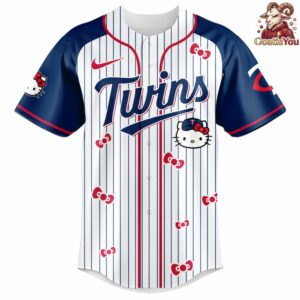 Minnesota Twins x Hello Kitty Night Limited Edition Jersey 2