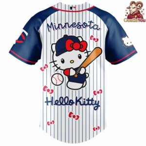 Minnesota Twins x Hello Kitty Night Limited Edition Jersey 3