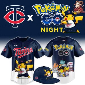 Minnesota Twins x Pokémon GO Night Limited Edition Jersey