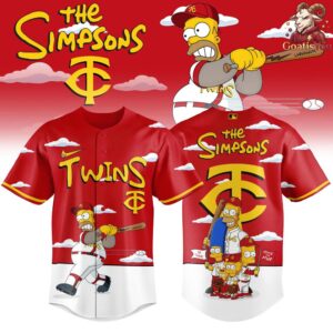 Minnesota Twins x The Simpsons Limited Edition Baseball Jersey