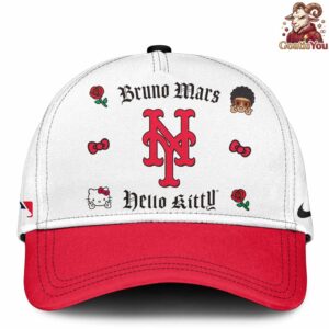 New York Mets x Bruno Mars x Hello Kitty x The Romantic Tour Jersey 4