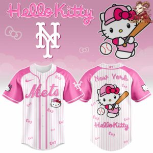 New York Mets x Hello Kitty Night Limited Edition Jersey 5
