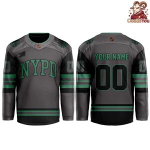 New York Rangers NYPD Thank You 2026 Hockey Jersey 2