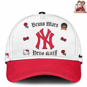 New York Yankees x Bruno Mars x Hello Kitty x The Romantic Tour Jersey 4