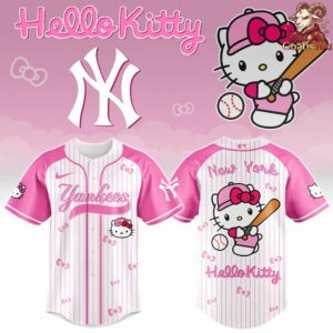 New York Yankees x Hello Kitty Night Limited Edition Jersey 5