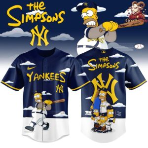 New York Yankees x The Simpsons Limited Edition Baseball Jersey