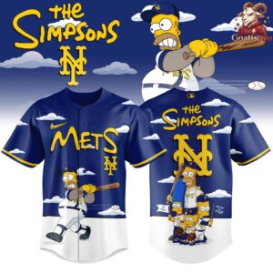 New York Mets x The Simpsons Limited Edition Baseball Jersey