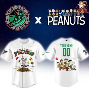 Norfolk Tides Peanuts Night Limited Edition Jersey 2