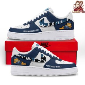 North Carolina Tar Heels x Garfield Limited Edition Air Force 1 2