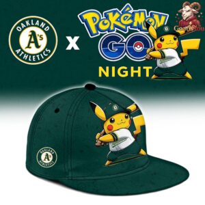 Oakland Athletics x Pokemon GO Night Limited Edition Jersey 3