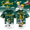 Oakland Athletics x The Simpsons Limited Edition Baseball Jersey