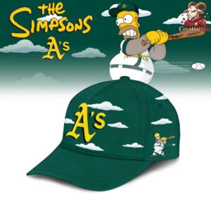 Oakland Athletics x The Simpsons Limited Edition Baseball Jersey 2