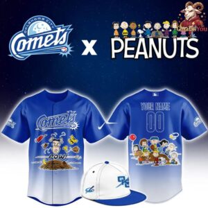 Oklahoma City Comets Peanuts Night Limited Edition Jersey