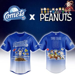 Oklahoma City Comets Peanuts Night Limited Edition Jersey 2