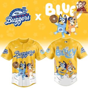 Ontario Tower Buzzers x Bluey Night Limited Edition Jersey 2