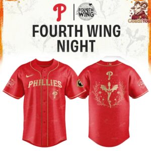 Philadelphia Phillies Fourth Wing Night Limited Edition Jersey