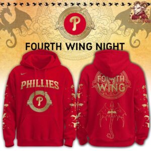Philadelphia Phillies x Fourth Wing Night 2026 Hoodie
