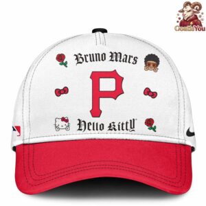 Pittsburgh Pirates x Bruno Mars x Hello Kitty x The Romantic Tour Jersey 4