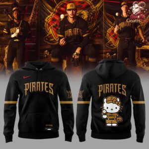 Pittsburgh Pirates x Hello Kitty 2026 City Connect Limited Edition Hoodie