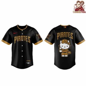 Pittsburgh Pirates x Hello Kitty 2026 City Connect Limited Edition Jersey 2