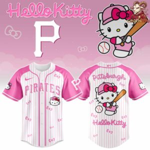 Pittsburgh Pirates x Hello Kitty Night Limited Edition Jersey 5