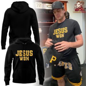 Pittsburgh Pirates x Jesus Won Special Edition Hoodie