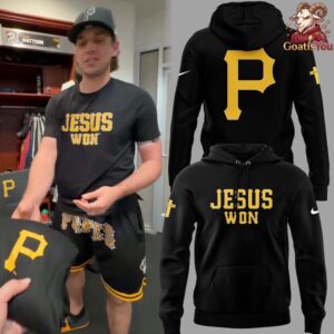 Pittsburgh Pirates x Jesus Won Special Edition Hoodie 2