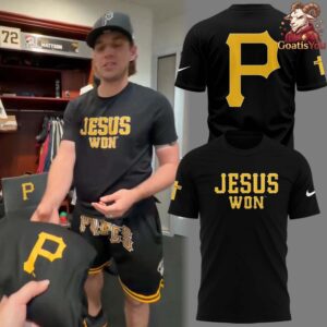 Pittsburgh Pirates x Jesus Won Special Edition T Shirt 2