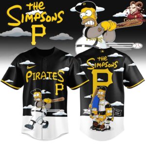 Pittsburgh Pirates x The Simpsons Limited Edition Baseball Jersey 1