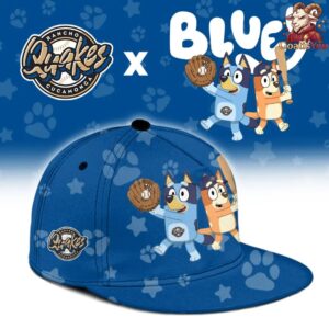 Rancho Cucamonga Quakes x Bluey Night Limited Edition Jersey 3