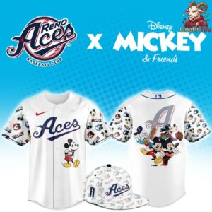 Reno Aces x Mickey Friends Limited Edition Jersey 2